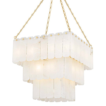 Hudson Valley Lighting Moissanite 33 Light 26" Wide Waterfall Chandelier