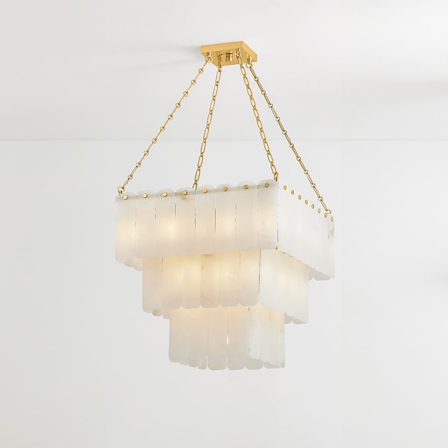 Hudson Valley Lighting Moissanite 33 Light 26" Wide Waterfall Chandelier