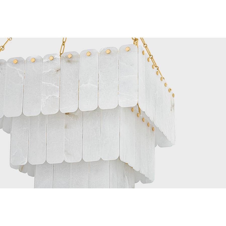 Hudson Valley Lighting Moissanite 33 Light 26" Wide Waterfall Chandelier