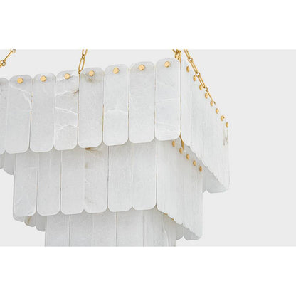 Hudson Valley Lighting Moissanite 33 Light 26" Wide Waterfall Chandelier