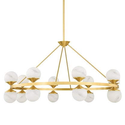 Hudson Valley Lighting Grafton 16 Light 46" Wide LED Chandelier