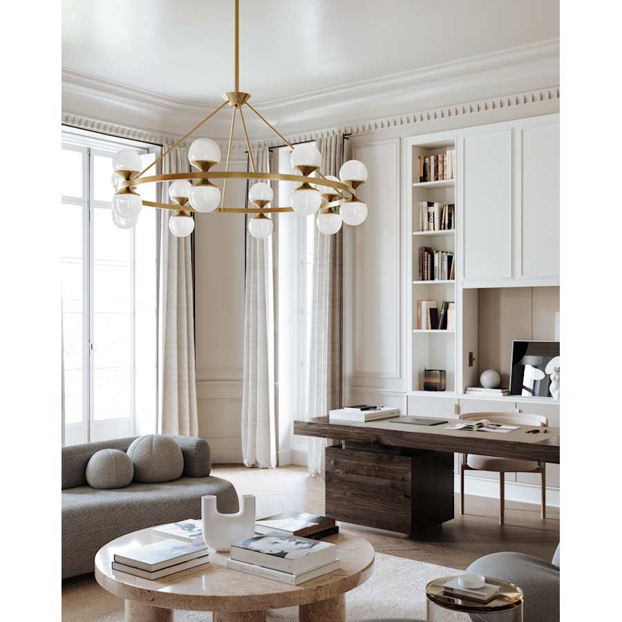 Hudson Valley Lighting Grafton 16 Light 46" Wide LED Chandelier