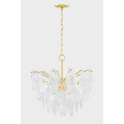 Hudson Valley Lighting Darcia 7 Light 24" Wide Waterfall Chandelier