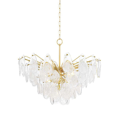 Hudson Valley Lighting Darcia 15 Light 36" Wide Waterfall Chandelier