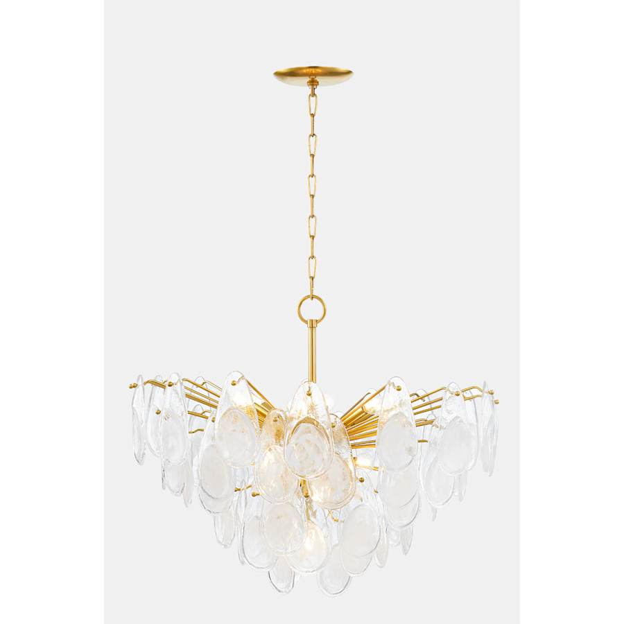 Hudson Valley Lighting Darcia 15 Light 36" Wide Waterfall Chandelier