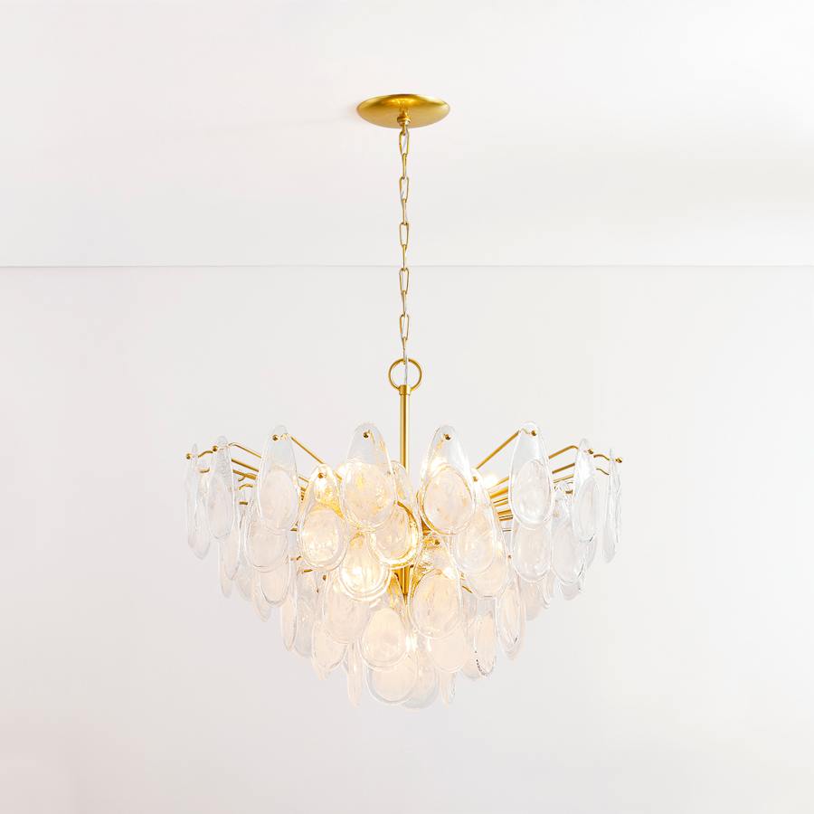 Hudson Valley Lighting Darcia 15 Light 36" Wide Waterfall Chandelier