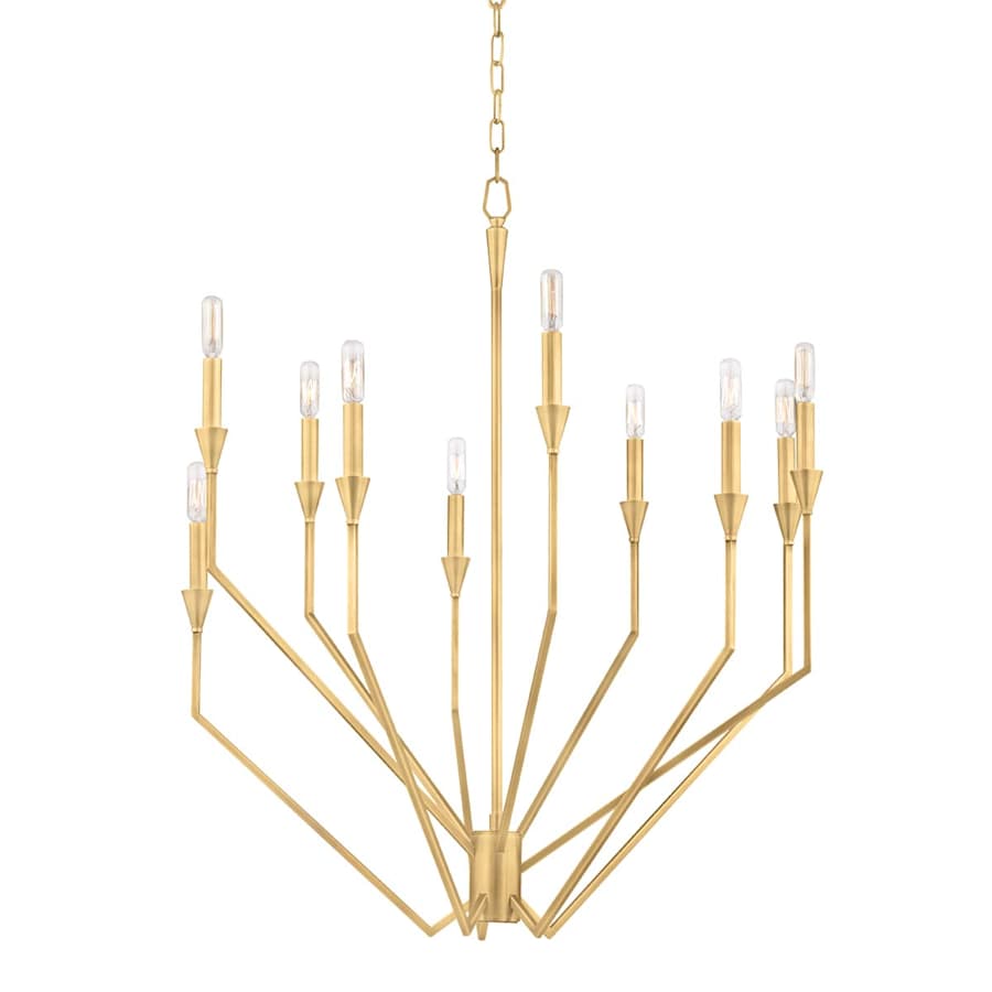 Hudson Valley Lighting Archie 10 Light 30" Wide Taper Candle Chandelier