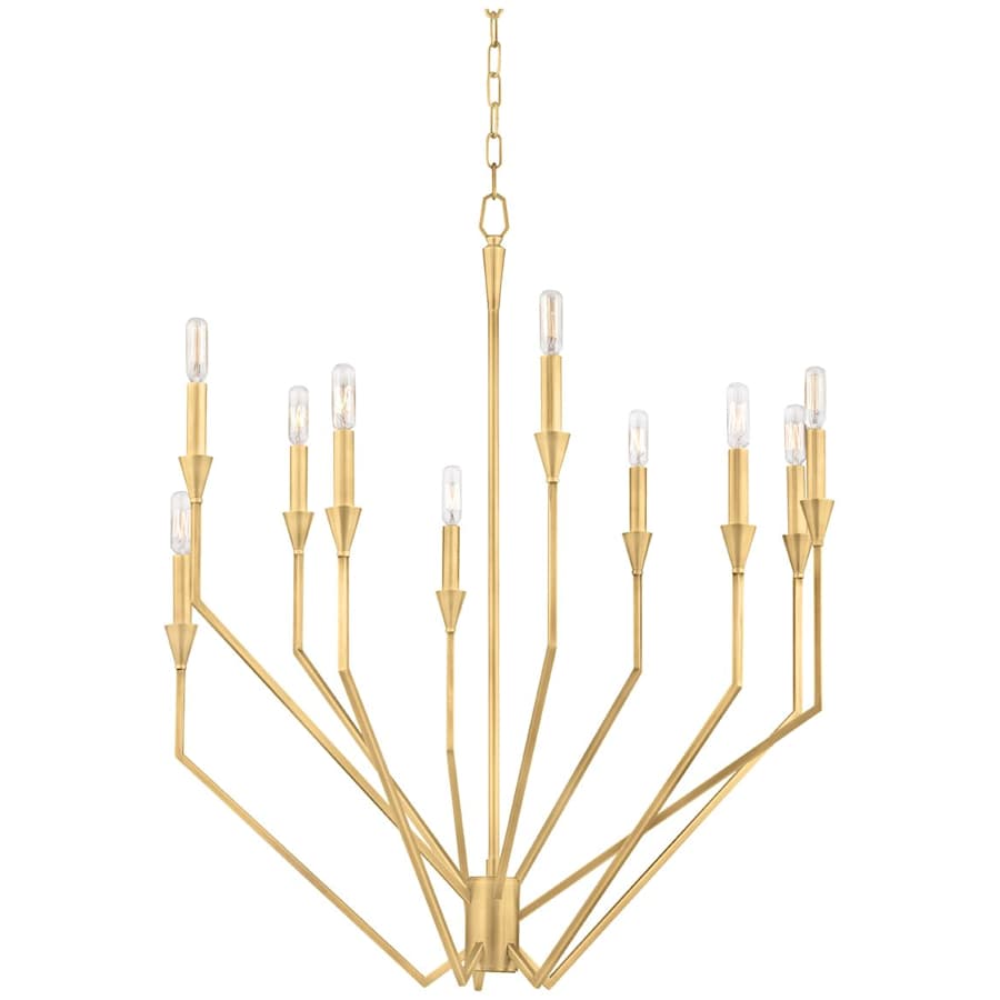Hudson Valley Lighting Archie 10 Light 30" Wide Taper Candle Chandelier