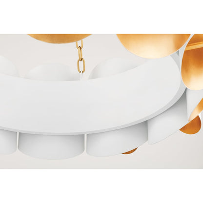 Hudson Valley Lighting Banks 12 Light 35" Wide Drum Chandelier