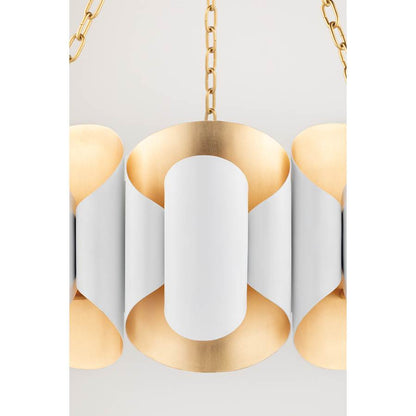 Hudson Valley Lighting Banks 12 Light 35" Wide Drum Chandelier