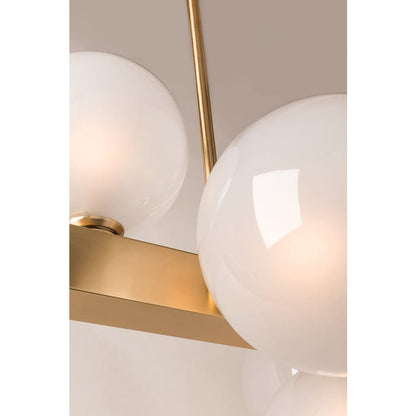 Hudson Valley Lighting Hinsdale 7 Light 21" Wide Linear Chandelier