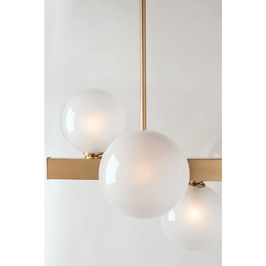 Hudson Valley Lighting Hinsdale 7 Light 21" Wide Linear Chandelier