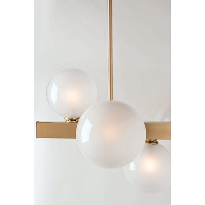 Hudson Valley Lighting Hinsdale 7 Light 21" Wide Linear Chandelier