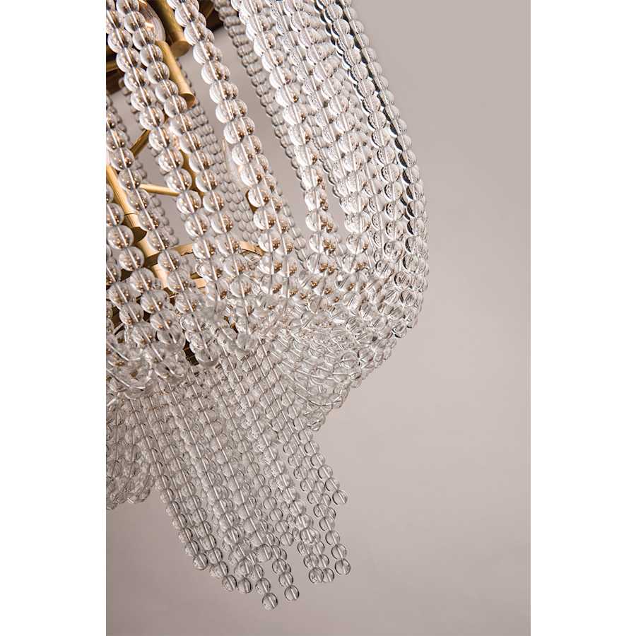 Hudson Valley Lighting Royalton 8 Light 18" Wide Crystal Mini Chandelier