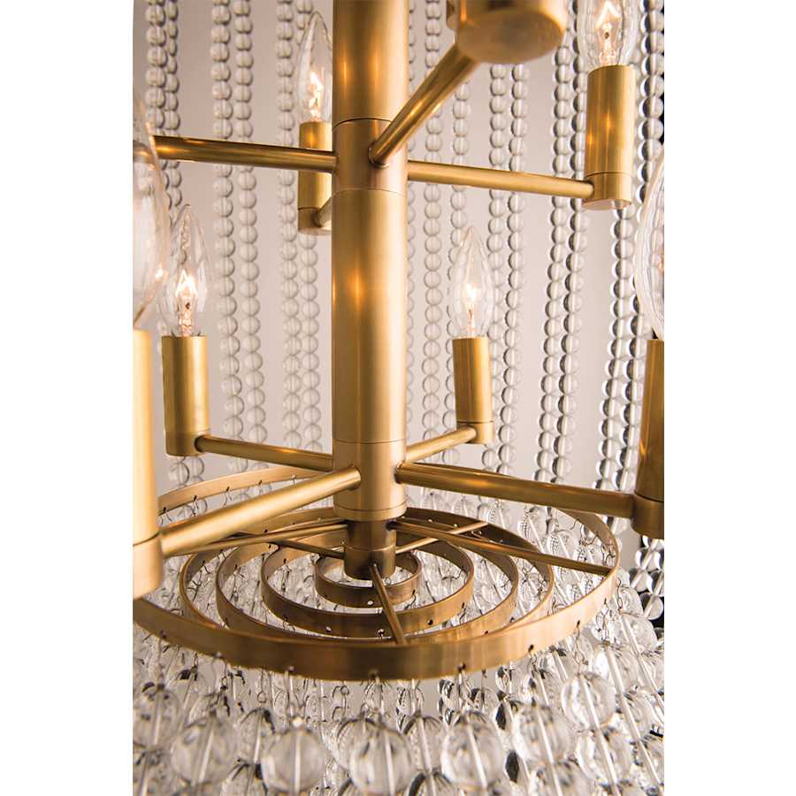 Hudson Valley Lighting Royalton 8 Light 18" Wide Crystal Mini Chandelier