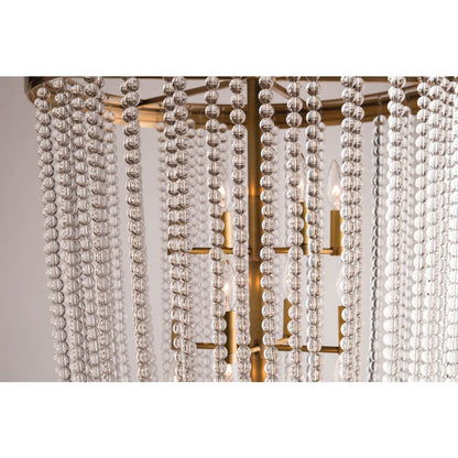 Hudson Valley Lighting Royalton 8 Light 18" Wide Crystal Mini Chandelier