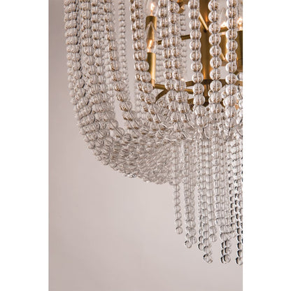 Hudson Valley Lighting Royalton 8 Light 18" Wide Crystal Mini Chandelier