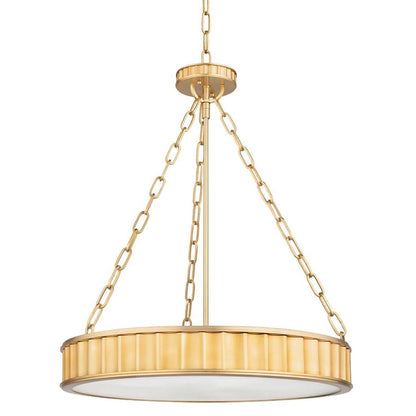 Hudson Valley Lighting Middlebury 5 Light 22" Wide Drum Chandelier