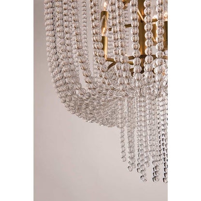Hudson Valley Lighting Royalton 12 Light 26" Wide Crystal Chandelier