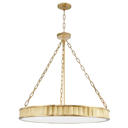 Hudson Valley Lighting Middlebury 8 Light 30" Wide LED Drum Chandelier