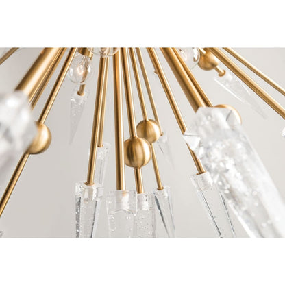 Hudson Valley Lighting Sparta 12 Light 32" Wide Sputnik Chandelier