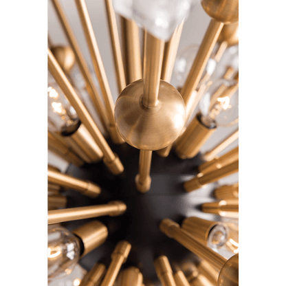 Hudson Valley Lighting Sparta 12 Light 32" Wide Sputnik Chandelier
