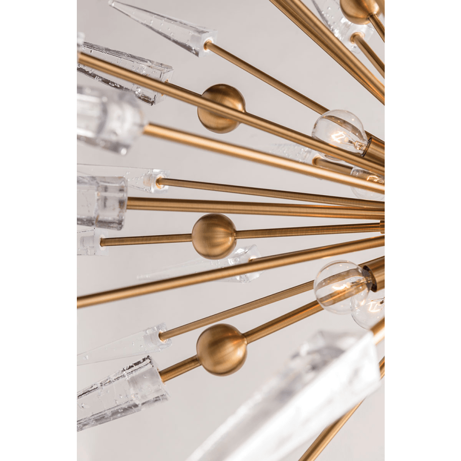 Hudson Valley Lighting Sparta 12 Light 32" Wide Sputnik Chandelier