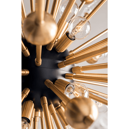 Hudson Valley Lighting Sparta 12 Light 32" Wide Sputnik Chandelier