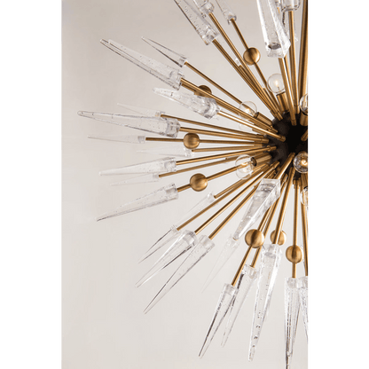 Hudson Valley Lighting Sparta 12 Light 32" Wide Sputnik Chandelier