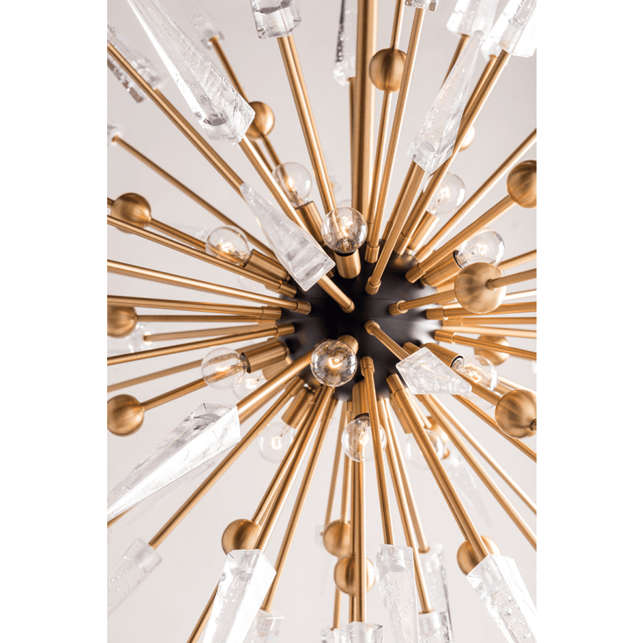 Hudson Valley Lighting Sparta 12 Light 32" Wide Sputnik Chandelier