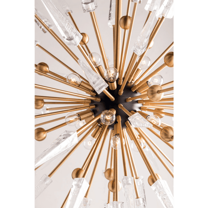 Hudson Valley Lighting Sparta 12 Light 32" Wide Sputnik Chandelier