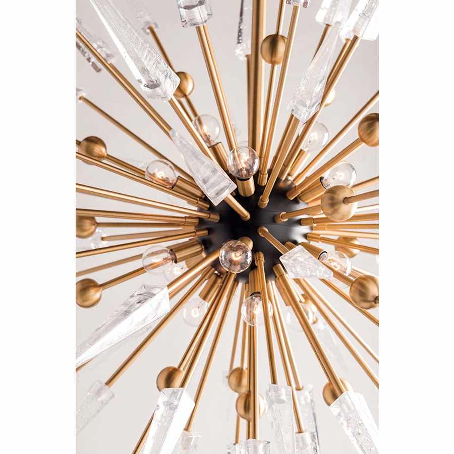 Hudson Valley Lighting Sparta 12 Light 32" Wide Sputnik Chandelier