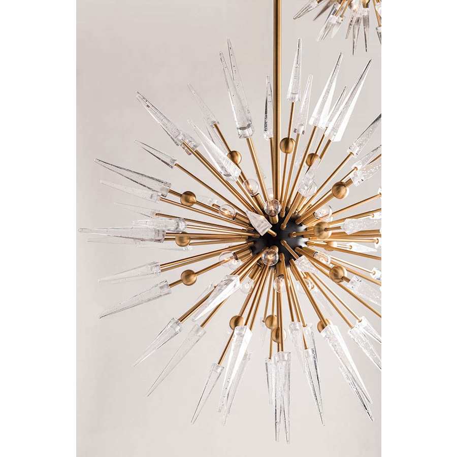 Hudson Valley Lighting Sparta 12 Light 32" Wide Sputnik Chandelier