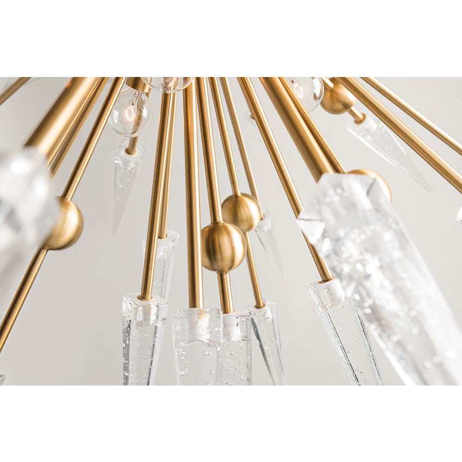 Hudson Valley Lighting Sparta 12 Light 32" Wide Sputnik Chandelier