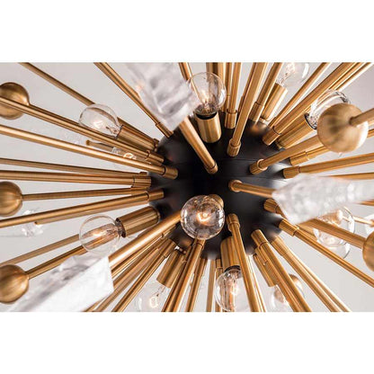 Hudson Valley Lighting Sparta 12 Light 32" Wide Sputnik Chandelier