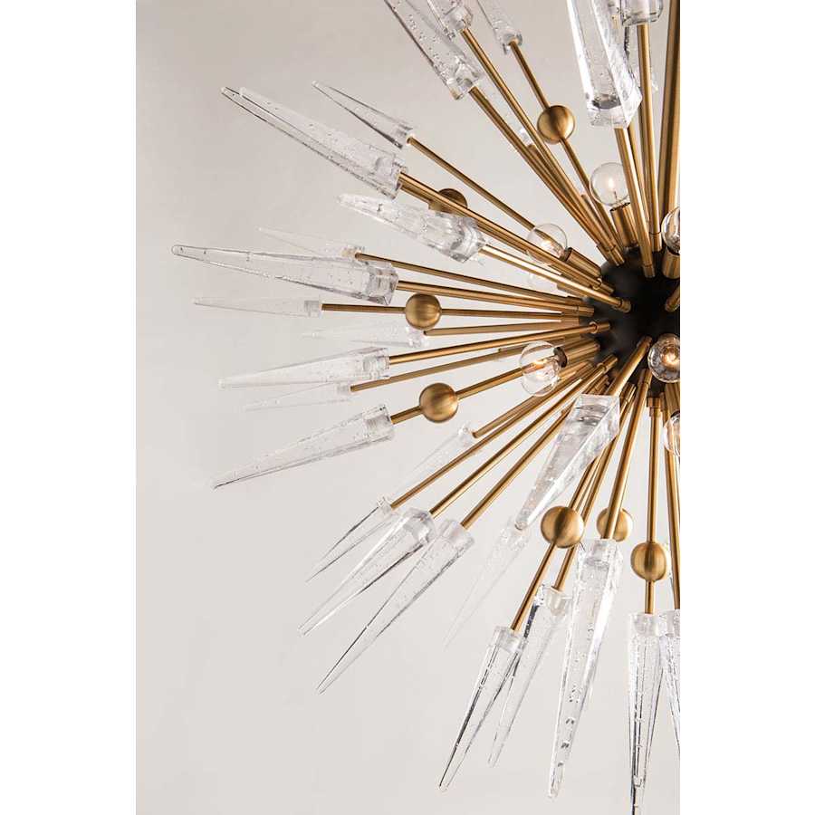 Hudson Valley Lighting Sparta 12 Light 32" Wide Sputnik Chandelier