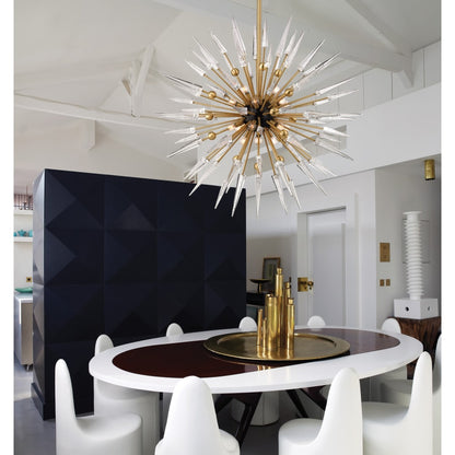 Hudson Valley Lighting Sparta 12 Light 32" Wide Sputnik Chandelier
