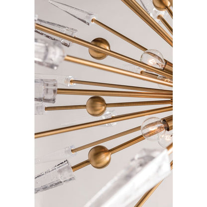 Hudson Valley Lighting Sparta 12 Light 32" Wide Sputnik Chandelier