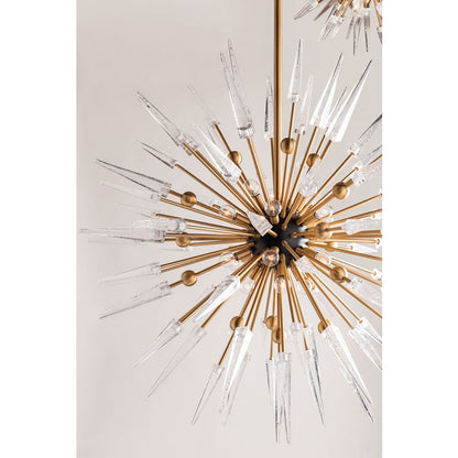 Hudson Valley Lighting Sparta 12 Light 32" Wide Sputnik Chandelier