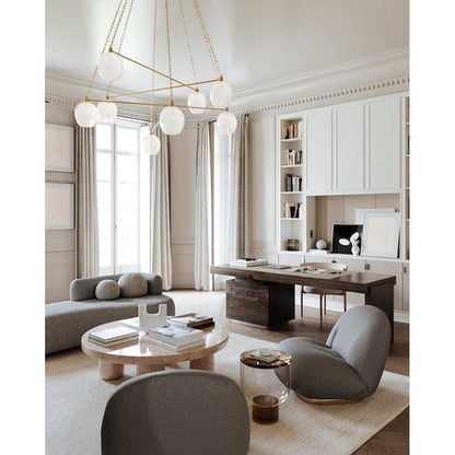 Hudson Valley Lighting Asbury Park 8 Light 55" Wide Chandelier
