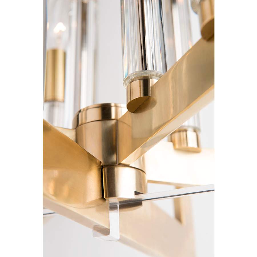 Hudson Valley Lighting Wellington 8 Light 18" Wide Taper Candle Chandelier