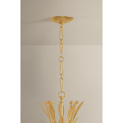 Hudson Valley Lighting Forest Glen 10 Light 42" Wide Chandelier with Seedy Cloud Glass Shades