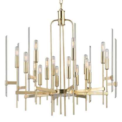 Hudson Valley Lighting Bari 16 Light 30" Wide Taper Candle Chandelier