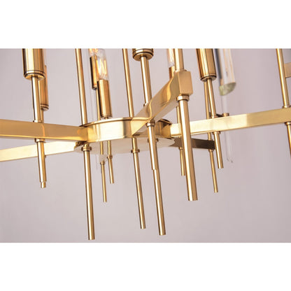 Hudson Valley Lighting Bari 16 Light 30" Wide Taper Candle Chandelier