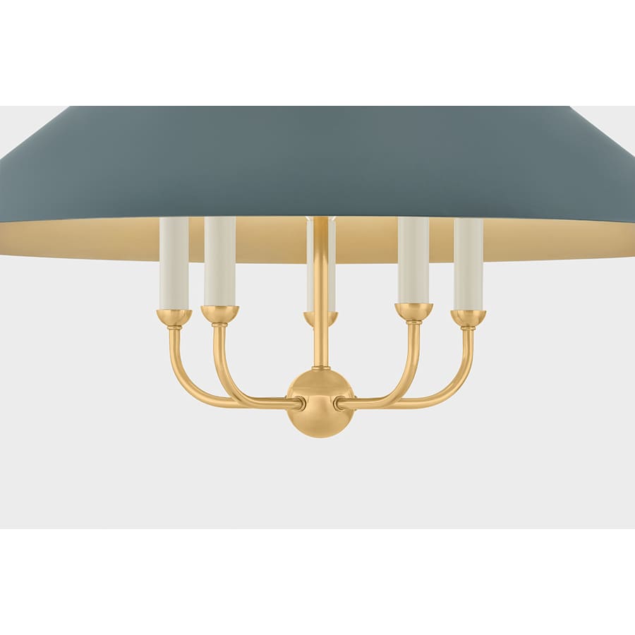 Hudson Valley Lighting Clivedon 5 Light 28" Wide Pendant