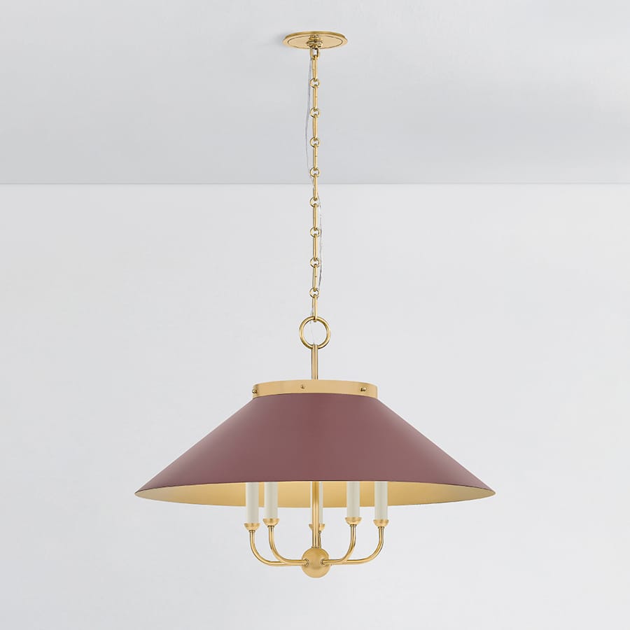 Hudson Valley Lighting Clivedon 5 Light 28" Wide Pendant