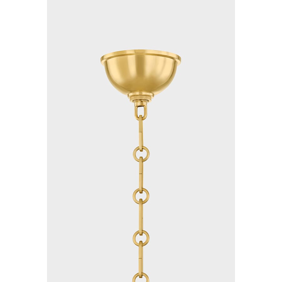 Hudson Valley Lighting Howard 6 Light 33" Wide Chandelier with Silk Shades