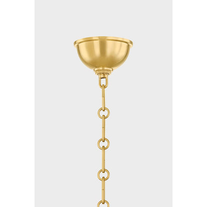 Hudson Valley Lighting Howard 6 Light 33" Wide Chandelier with Silk Shades