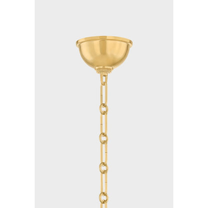 Hudson Valley Lighting Howard 9 Light 50" Wide Chandelier with Silk Shades