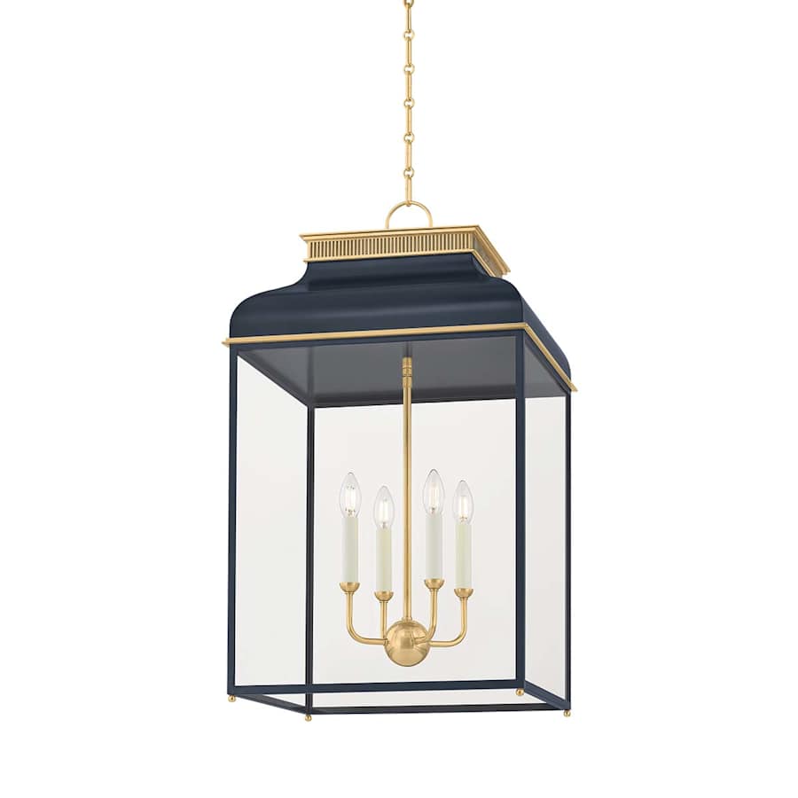 Hudson Valley Lighting Houghton 4 Light 19" Wide Taper Candle Pendant